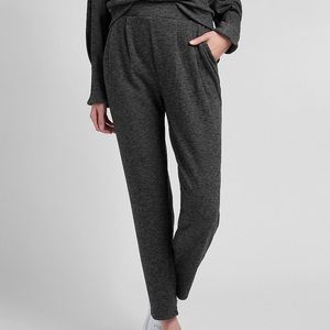 High waisted cozy fleece joggers